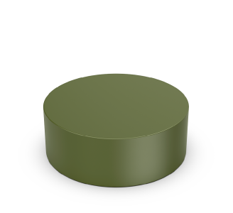 Скамейка BERKANO Rondo Snow White 2025 г.