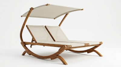 Шезлонг двухместный ПРОШАЛЕ 2026