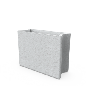 Кашпо BERKANO Smoov Planter Line DB Snow White 2025 г.