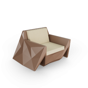 Кресло BERKANO Quaro с подушками Snow White / Bone Brown 2025 г.