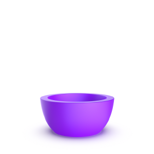 Кашпо BERKANO Vetro 32 Snow White 2025 г.