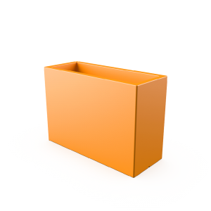 Кашпо BERKANO Cubric 100*70 DB Snow White 2025 г.