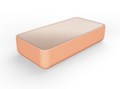 Стол BERKANO Grace средний со стеклом Snow White 2025 г.