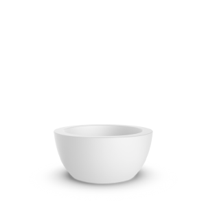 Кашпо BERKANO Vetro 32 Snow White 2025 г.