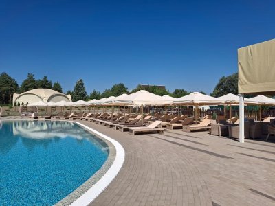 Пляжный зонт Фаэтон. Зонт телескопического сложения 3х3 м., квадратный с центральной стойкой. 2025 г.