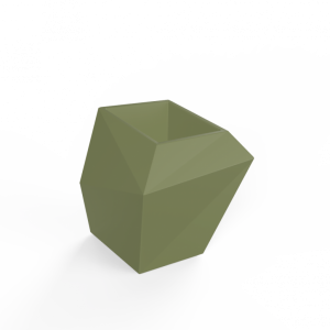 Кашпо BERKANO Quaro M Snow White 2025 г.