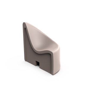 Диван BERKANO Smoov Left Snow White 2025 г.