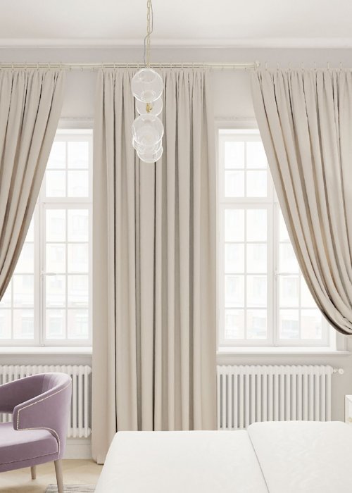 Классические шторы для отелей