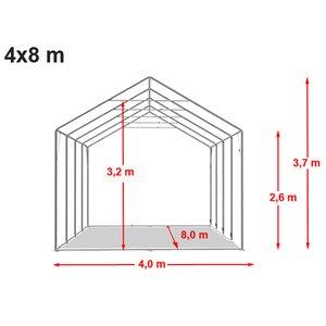 Шатер Giza Garden 4 x8 белый
