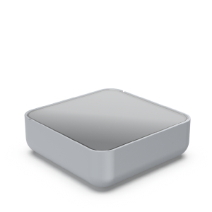 Стол BERKANO Grace с стеклом Snow White 2025 г.