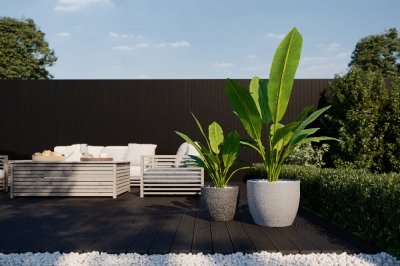 Кашпо BERKANO Tigel 43 Snow White 2025 г.