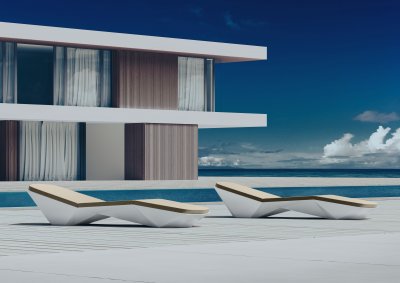 Шезлонг Quaro Snow White 2025 г.