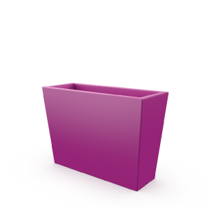 Кашпо BERKANO Trapezio 70H DB Snow White 2025 г.