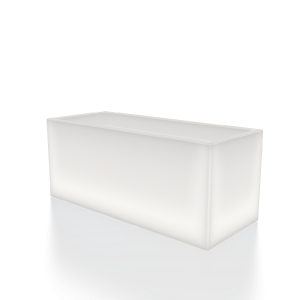 Кашпо BERKANO Cubric 120*50 Snow White 2025 г.