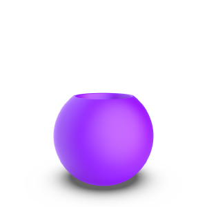 Кашпо BERKANO Terra 60 Snow White 2025 г.