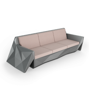 Диван BERKANO Quaro с подушками Snow White / Bone Brown 2025 г.