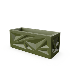 Кашпо BERKANO Icelandic Horizontal DB Snow White 2025 г.