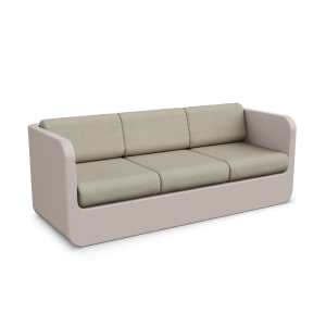 Диван BERKANO Grace с подушками Snow White / Bone Brown 2025 г.