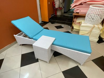 Шезлонг из искусственного ротанга ПАРАМУШИР 2025 г.