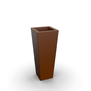 Кашпо BERKANO Trapezio 100V DB Snow White 2025 г.