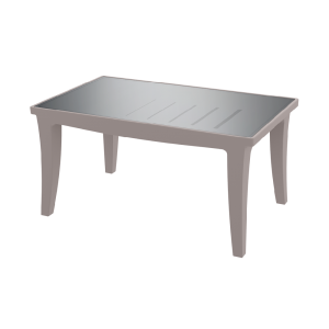 Стол BERKANO Province со стеклом Snow White 2025 г.