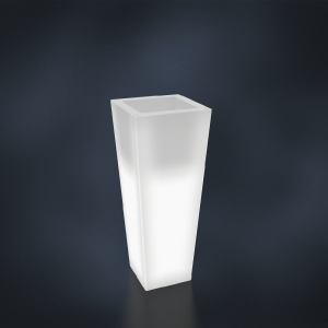 Кашпо BERKANO Trapezio 100V DB Snow White 2025 г.