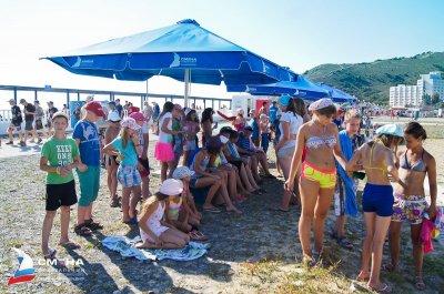 Большой пляжный телескопический зонт Альбатрос. 4х4 м., квадратный. 2025 г.