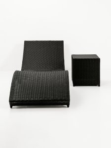 Шезлонг-лежак плетеный КРЫМ 2025 г.