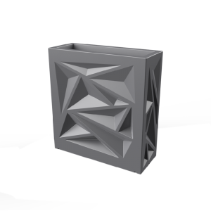 Кашпо BERKANO Icelandic Square DB Snow White 2025 г.