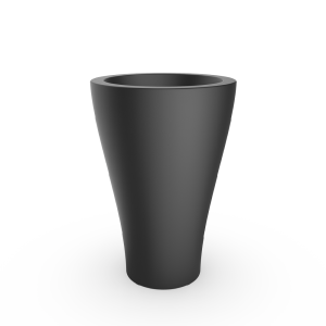 Кашпо BERKANO Vetro 100 Snow White 2025 г.