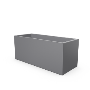 Кашпо BERKANO Cubric 120*50 Snow White 2025 г.