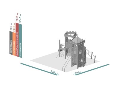 ДЕТСКИЙ ИГРОВОЙ КОМПЛЕКС ЭКО 227