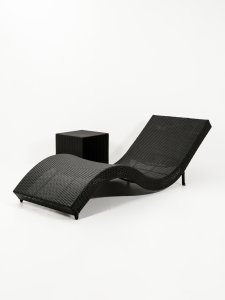 Шезлонг-лежак плетеный КРЫМ 2025 г.