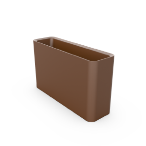 Кашпо BERKANO Vittorio 53 DB Snow white 2025 г.