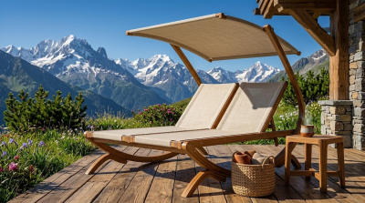 Шезлонг двухместный ПРОШАЛЕ 2026