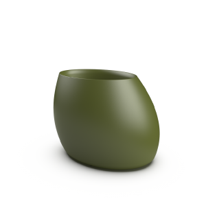 Кашпо BERKANO Bend 80 Snow White 2025 г.