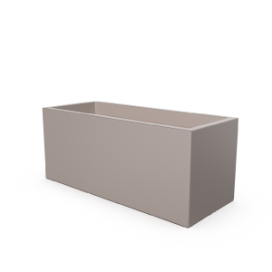 Кашпо BERKANO Cubric 120*50 Snow White 2025 г.