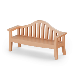 Скамейка BERKANO Province Snow White 2025 г.