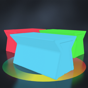 Скамейка BERKANO X-seat Line Snow White