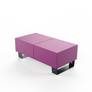 Скамейка BERKANO Brick 120 Snow White 2025 г.