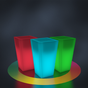 Кашпо BERKANO Trapezio 70V Snow White 2025 г.