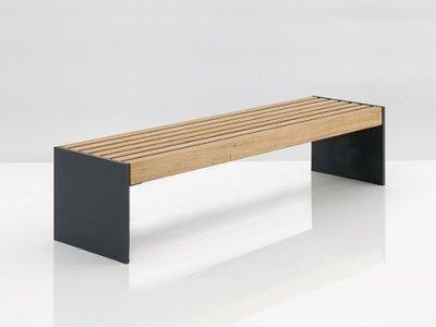 Лавочка деревянная парковая Фанна 2023 г.