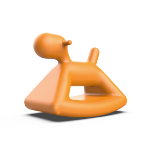 Собака-качалка Skippy 55 Snow White 2025 г.