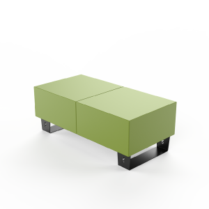 Скамейка BERKANO Brick 120 Snow White 2025 г.