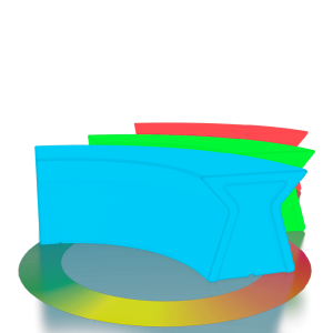 Скамейка BERKANO X-seat Arc Snow White