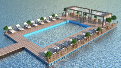 СВОЙ ОСТРОВ (из понтонов) 2023 г.