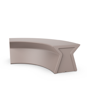 Скамейка BERKANO X-seat Arc Snow White