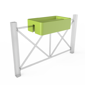 Кашпо BERKANO Vittorio Fence 28 DB Snow White 2025 г.