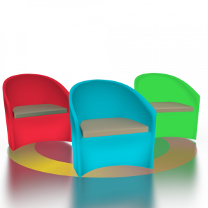 Кресло BERKANO Oasis Snow White 2025 г.