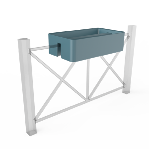 Кашпо BERKANO Vittorio Fence 28 DB Snow White 2025 г.